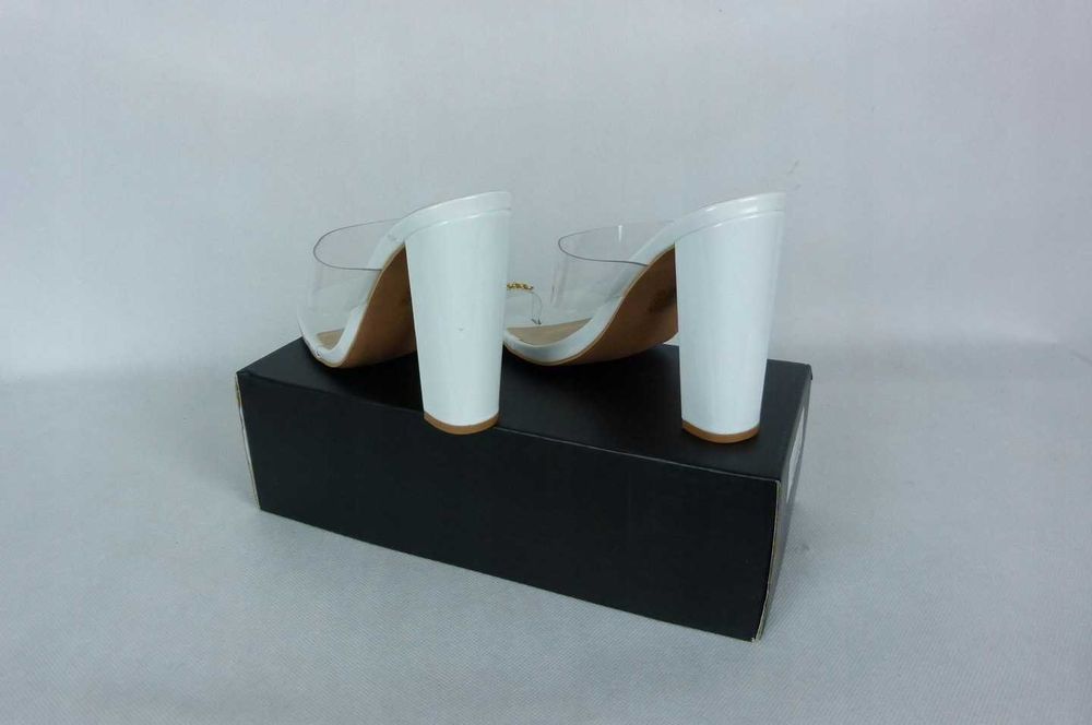 Pretty Little Thing klapki na obcasie 41 - 26 cm