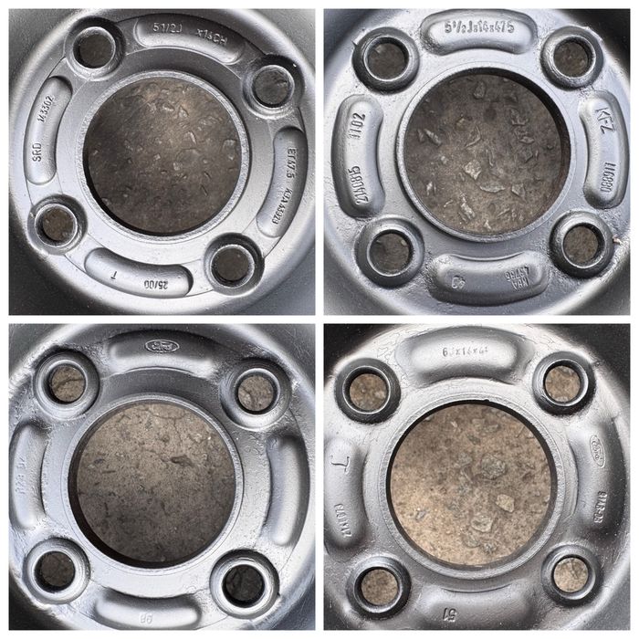 Диски r14 4x108 ET-37.5/41/47.5 на Ford Fiesta/Fusion/Mondeo/Focus/Sierra/Escort/Scorpio/Orion/Tourneo/Transit/Cougar/KA/Audi 80/100/Mazda 2/121