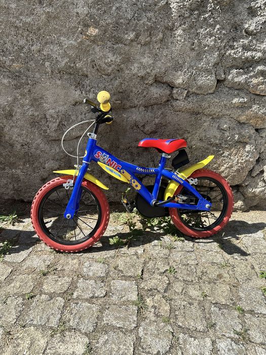 Bicicleta Criança Sonic 12” – 3+ Anos