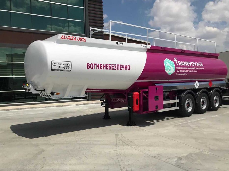 Напівпричіп для світлих нафтопродуктів бензовоз ALI RIZA USTA