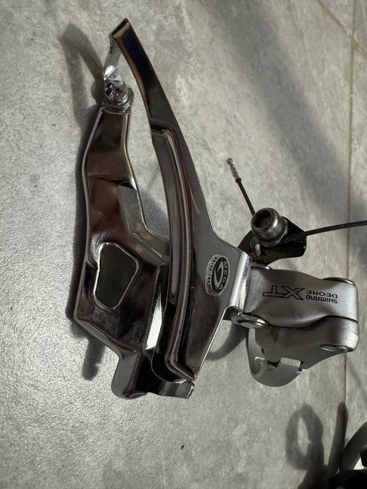 Komplet przerzutek i manetek SHIMANO DEORE XT