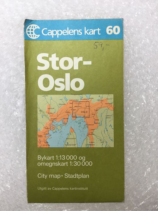 Stara mapa Oslo