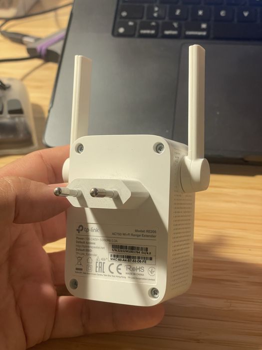 Extensor de wifi tp-link AC750 re205