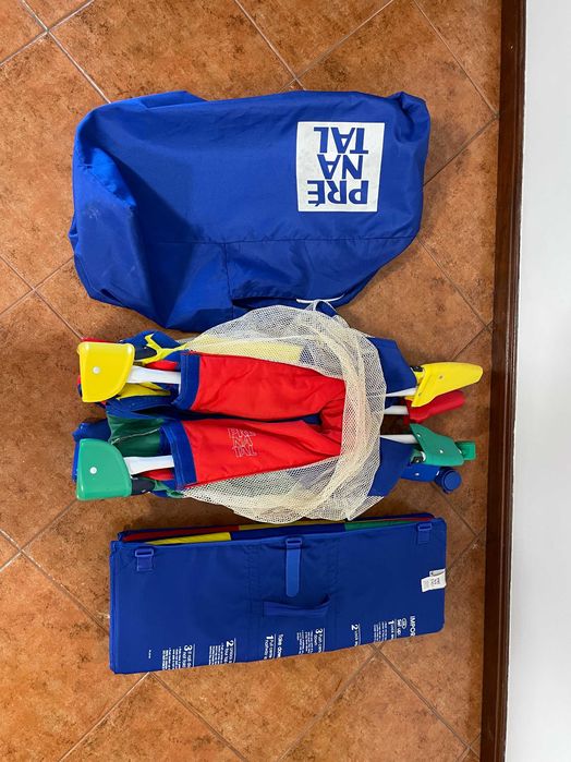 Cama de Viagem 2 em 1 / Parque Portátil Pré Natal