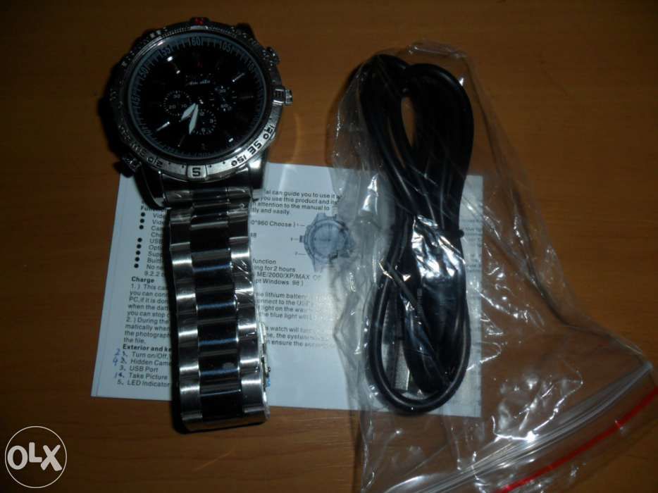 Relógio de pulso camara 8 GB