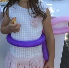 Vestido criança cerimónia