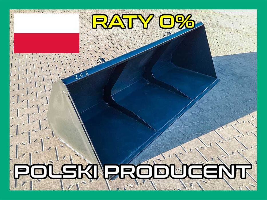 Szufla do Sypkich 2,2 2,4 Faucheux do ładowacza euroramka Sypa raty