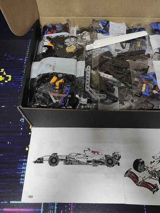 ‼️НОВИЙ‼️В КОРОБЦІ‼️Конструктор Max Verstappen від Technic Titan Bull Formula F1 MK6025 на 1900 деталей Лего 42171 Lego Подарунок для хлопця Формула