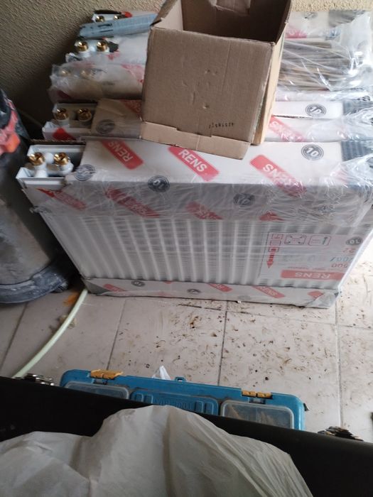 Стальная батарея с нижним подключением тип 22