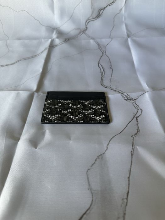 Carteira preta da Goyard