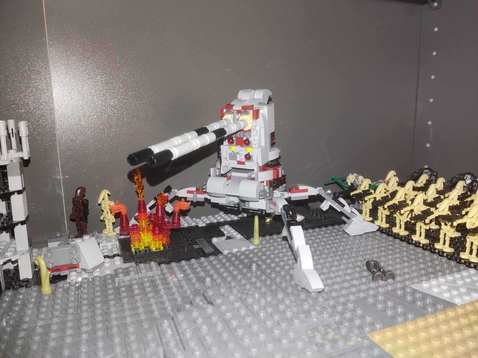 LEGO Star Wars Clone Wars - MOC - Pole bitwy