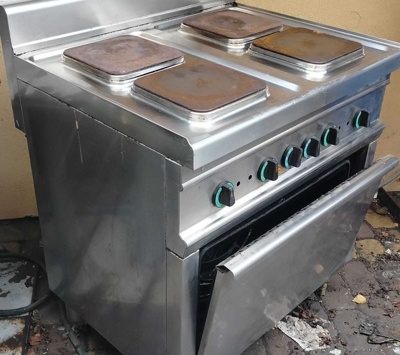 Profesjonalna gastronomiczna kuchnia elektryczna 3-fazy