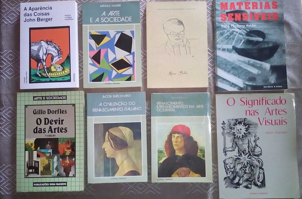 Livros sobre arte e arquitectura