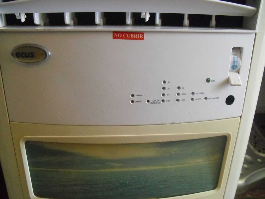 Ar condicionado climatizador.