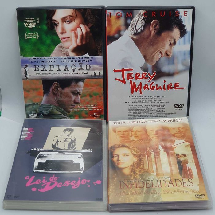 Lote 9/4 - Pack de 18 Filmes em DVD - Ref.VI