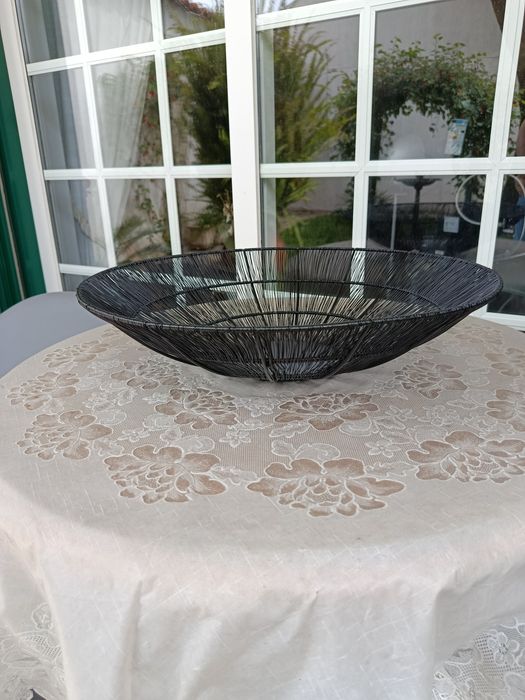 Centro de mesa jardim preto