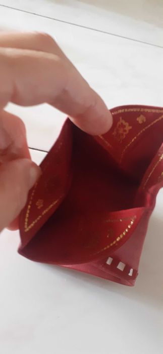 Portmonetka,Piterek,  orientzalny, skóra