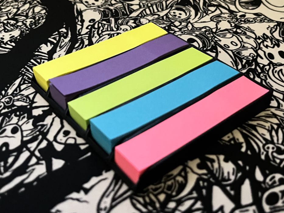Suporte para blocos de notas adesivas pequeno