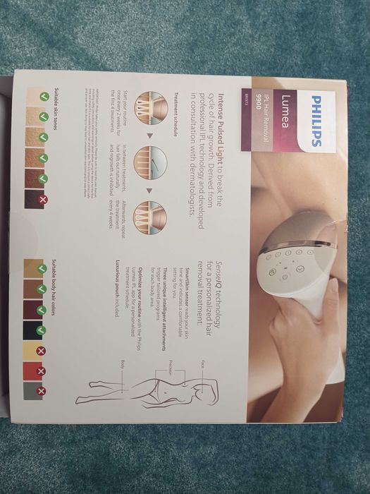 Philips Depilator laserowy lumea IPL  BRI973/100 komplet, jak nowy