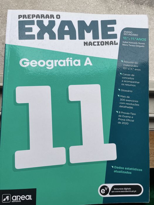 Livro Preparação Exame Geografia A 11.º Ano