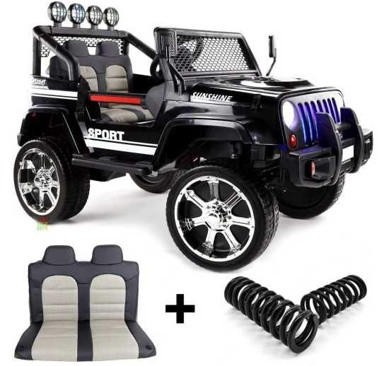 Duży jeep na akumulator samochód autko pojazd elektryczny dla dzieci