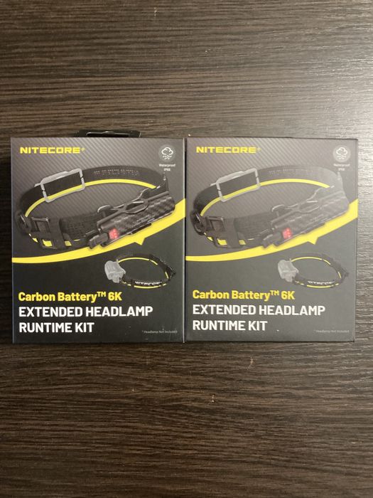 Джерело живлення ліхтарів Power Bank Nitecore Carbon Battery 6K Kit
