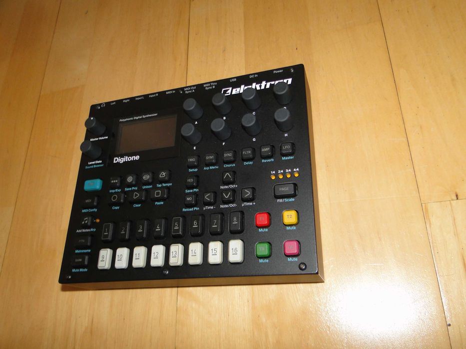 Zawodowy 8 Głosowy Syntezator Sekwencer ELEKTRON DIGITONE.Nówka.Okazja