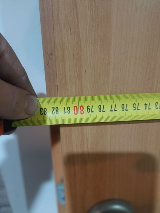 Drzwi 80 z okuciem wewnetrzne lewe