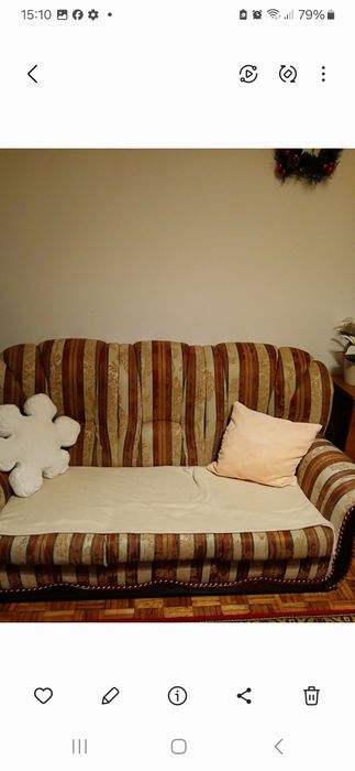 Safa cama e duas poltronas