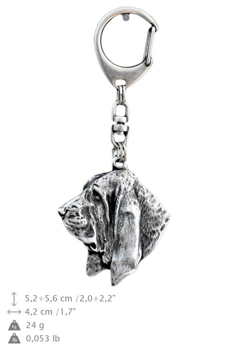 Basset Hound I brelok w pudełku Art-Dog