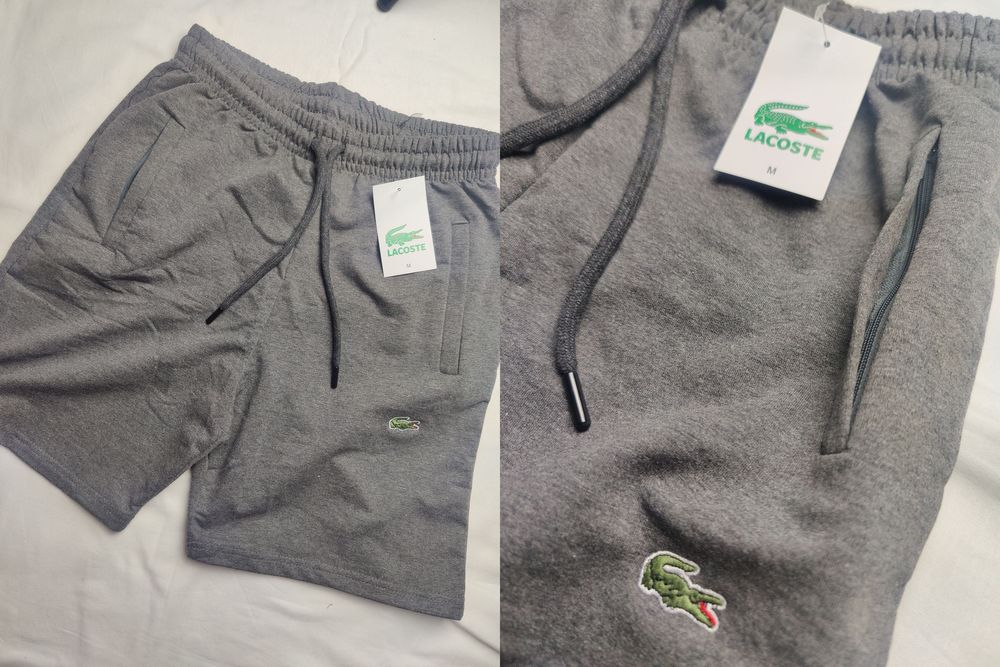 Spodenki szorty męskie bawełniane Lacoste kolory