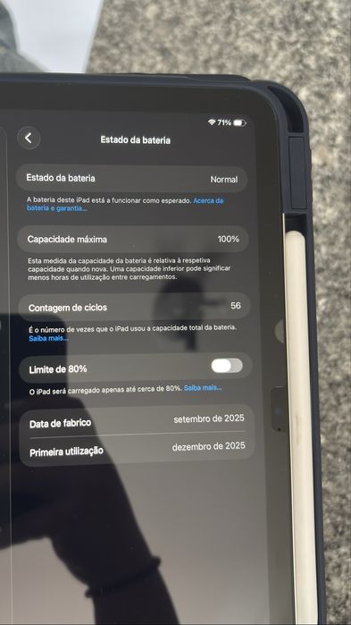 iPad 10ª Geração (64GB) Estelar + Caneta Magnética + Capa ProCase (Caixa Incluída - Bateria 100%)