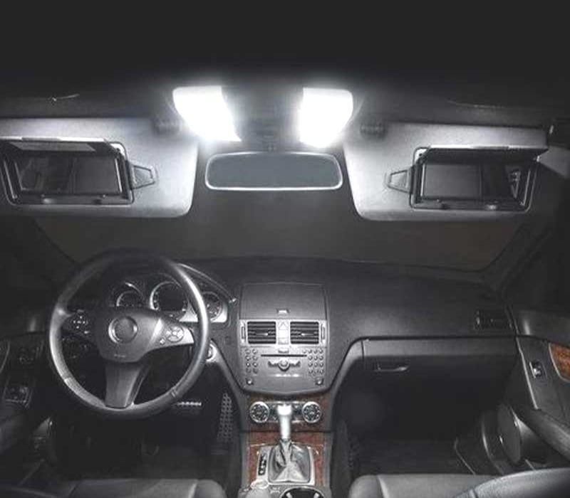 KIT COMPLETO DE 17 LÂMPADAS LED INTERIOR PARA MERCEDES SL CLASE R230 SL500 SL600 SL55 AMG 2002-2011