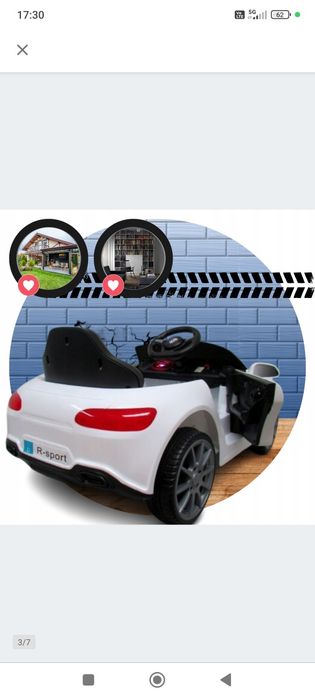 Auto na akumulator duże