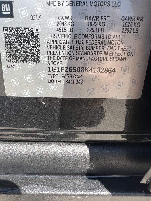 Chevrolet Bolt EV 2019 Premier