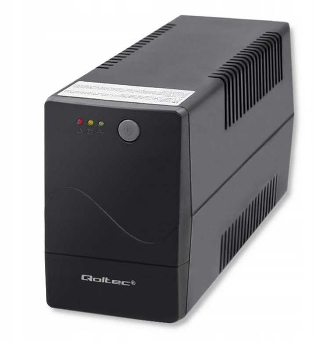 ДБЖ UPS новий Qoltec 1000 В.А 600w Аварійне джерело живлення