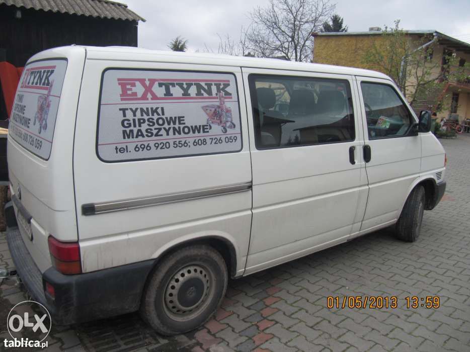 Tynki maszynowe gipsowe