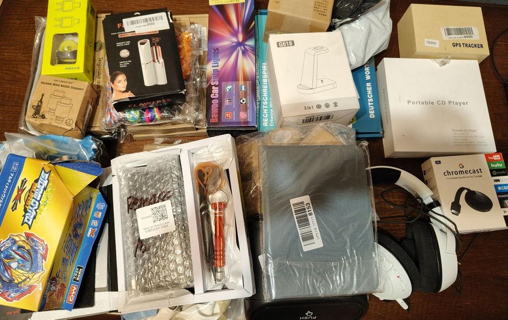 Mystery box zwroty mix