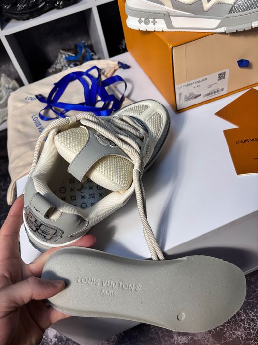 Кроссовки Louis Vuitton Skate White