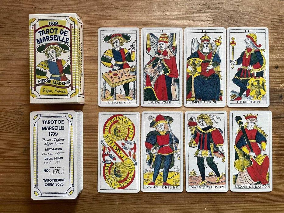 Карти Таро Tarot de Marseille 1709 Pierre Madenie