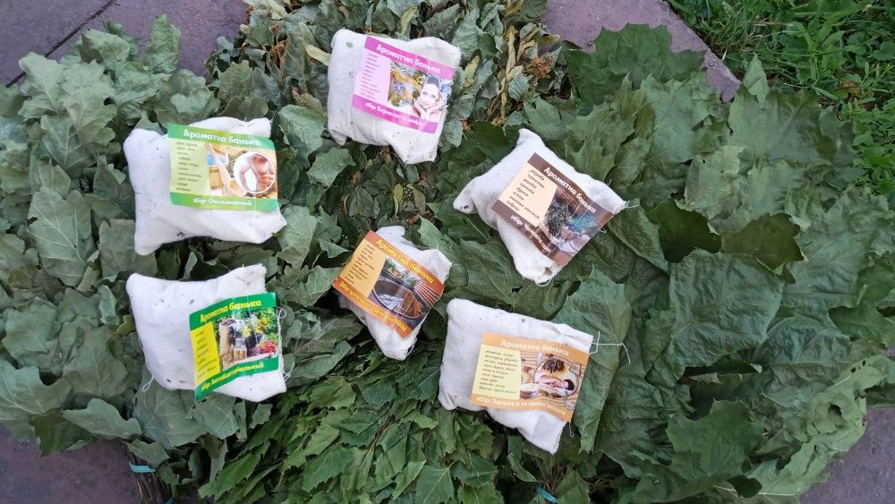 Чан. Трави для чану і бані.Травы для чана и бани. Запарки банні.