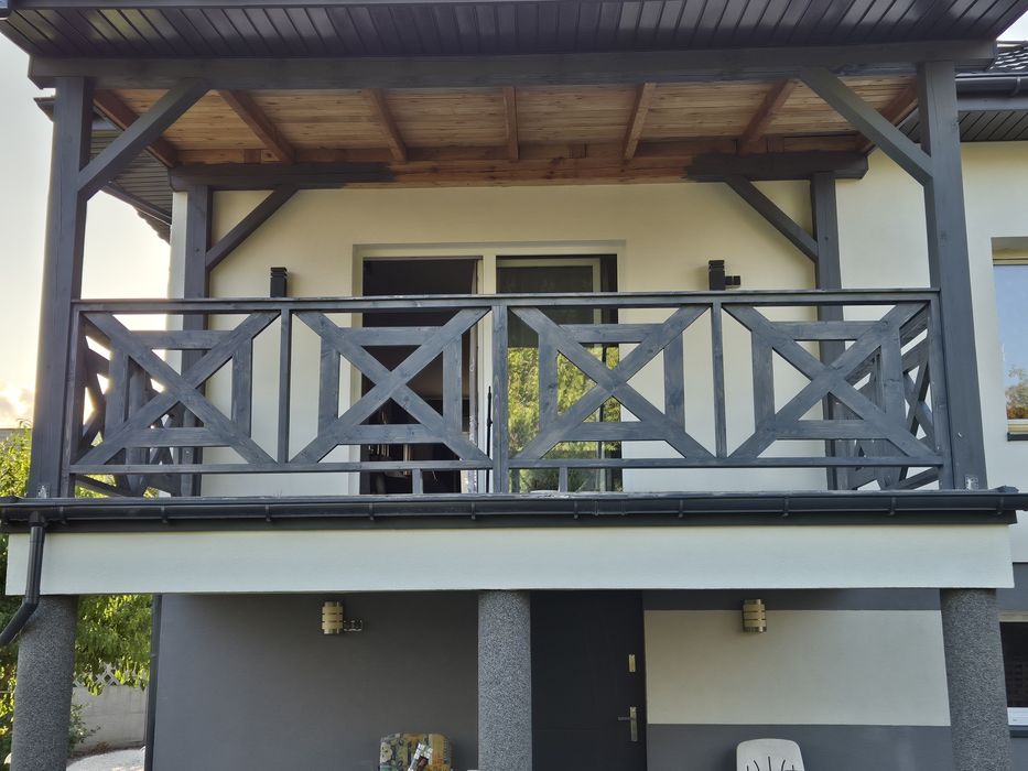 Balustrady drewniane