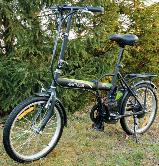 WySyŁkA ROWER ELEKTRYCZNY SKŁADAK Archos Cyclee jak NOWY składany e ...