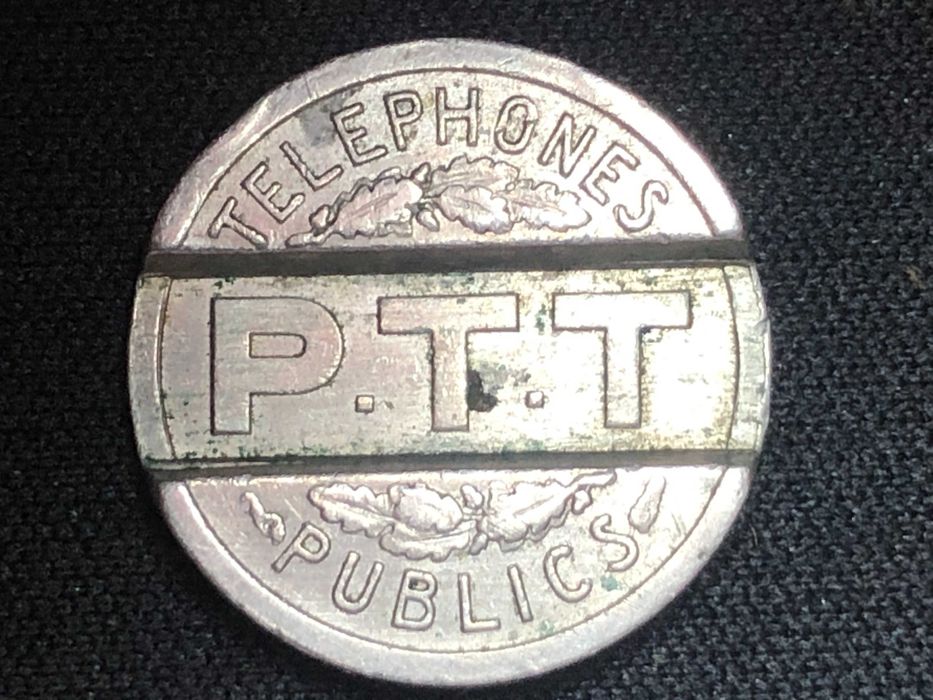 França 1937 - Token - Telefónica Pública Francesa