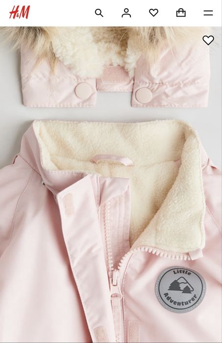 Зимовий комбінезон H&M, розмір 68 (4-6 місяців)