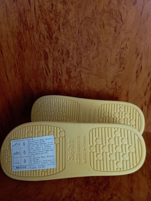 Массажные тапочки 36-37 размер