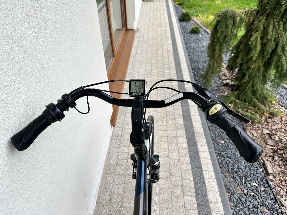 Rower GAZELLE - wsp elektryczne Impulse, koła 28, 2x amor, Nexus 8b