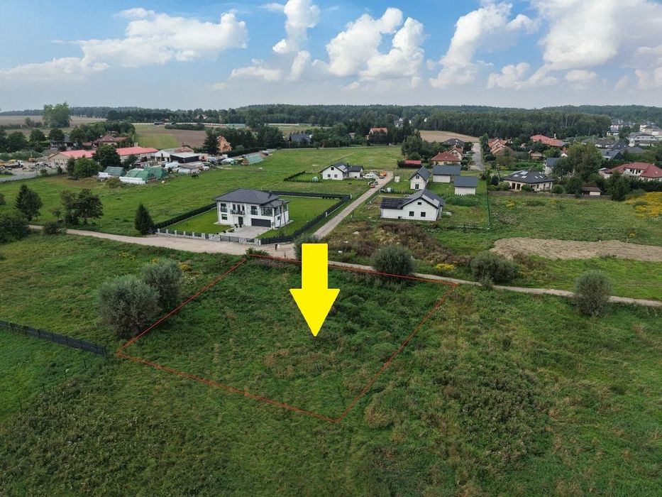 Działka budowlana  +WZ +Prąd 1241 m² - View 3