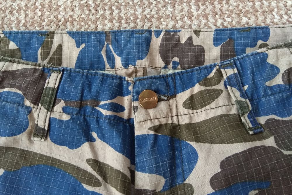 Carhartt Cargo Camo W31 L34 штани карго камуфляжні ріпстоп оригінал