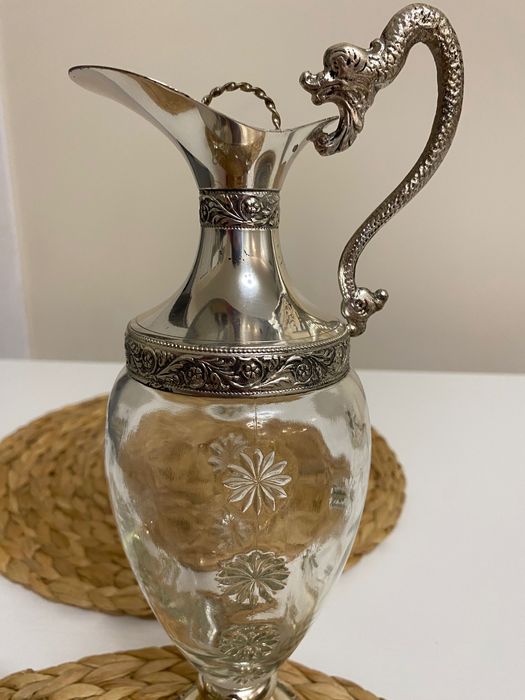 Декантер посріблений